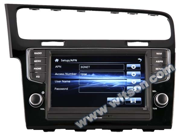 navigatie-dedicata-Navigatie pentru Volkswagen Golf – Witson W2-D9237V image-8